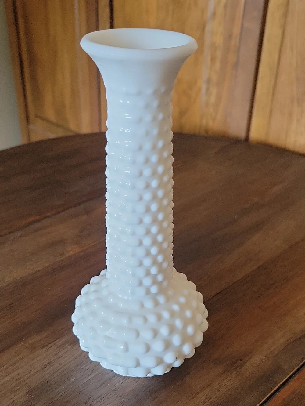 Vintage E.O. Brody Co. White Milk Glass Bud Vase